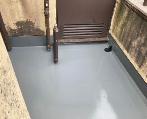 屋上の防水工事後