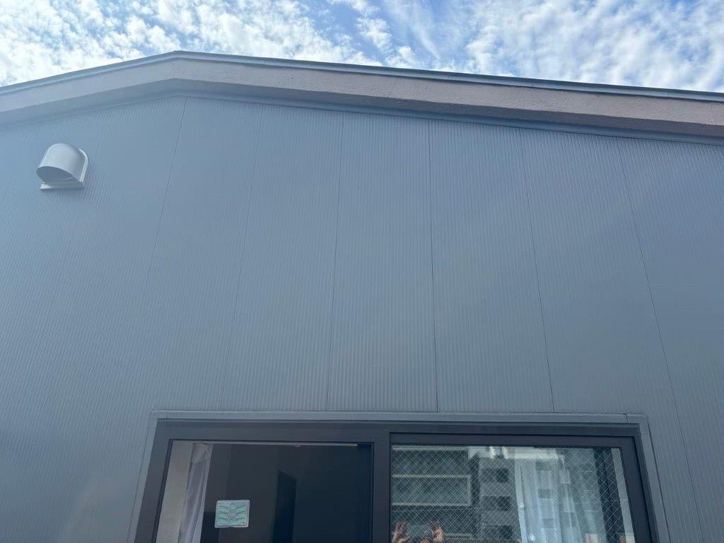 シーリング工事前の外壁