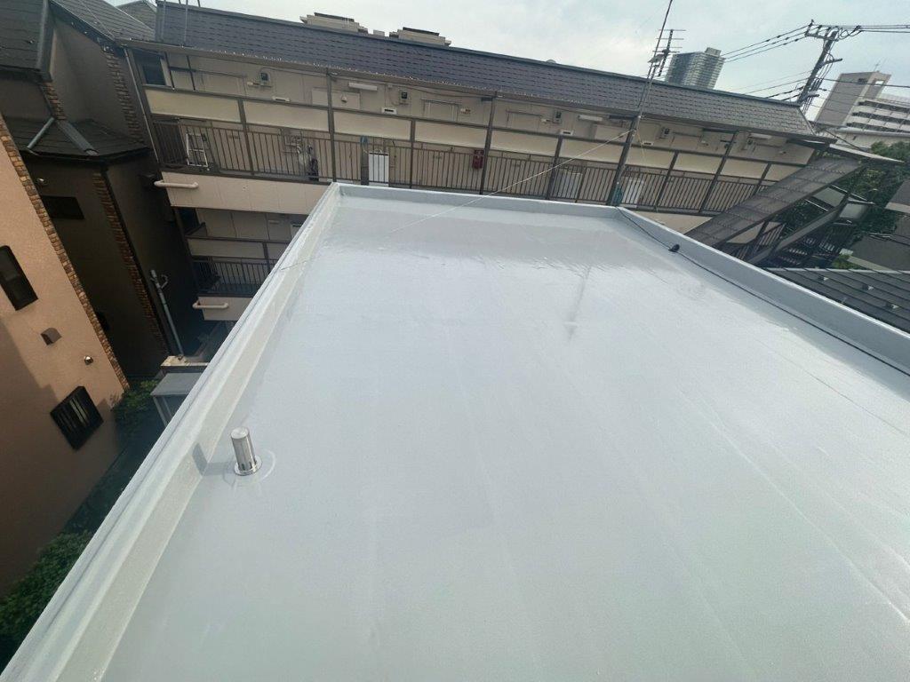 屋上の防水工事後
