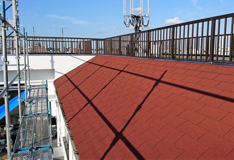 屋根の葺き替え工事後