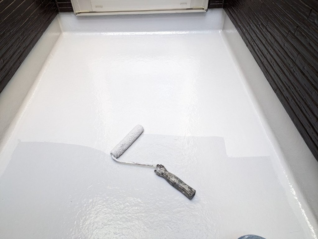 上塗り(仕上げ塗装)